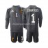 Maillot de Foot Belgique Courtois 1 Gardien Enfant Extérieur 2022 Manche Longue