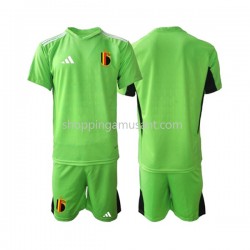 Maillot de Foot Belgique Gardien Enfant Domicile 2021-2022 Manche Courte