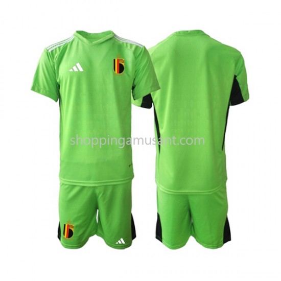 Maillot de Foot Belgique Gardien Enfant Domicile 2021-2022 Manche Courte