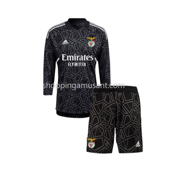 Maillot de Foot Benfica Gardien Enfant Extérieur 2022-2023 Manche Longue