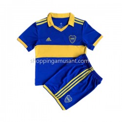 Maillot de Foot CA Boca Juniors Enfant Domicile 2022-2023 Manche Courte