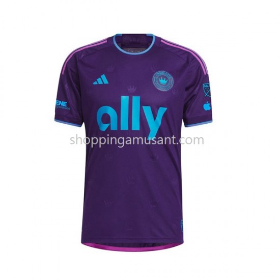 Maillot de Foot Charlotte FC Homme Extérieur 2023-2024 Manche Courte