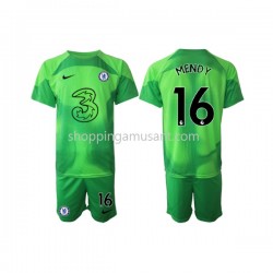 Maillot de Foot Chelsea Edouard Mendy 16 Gardien Enfant Neutre 2022-2023 Manche Courte