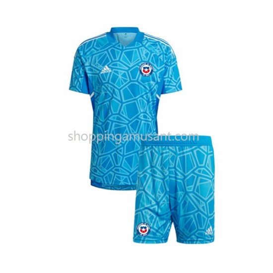 Maillot de Foot Chili Gardien Enfant Domicile 2022 Manche Courte