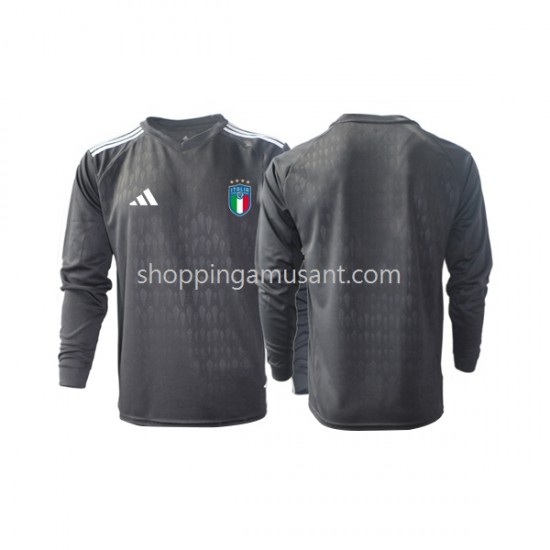 Maillot de Foot Italie Gardien Homme Extérieur 2023 Manche Longue