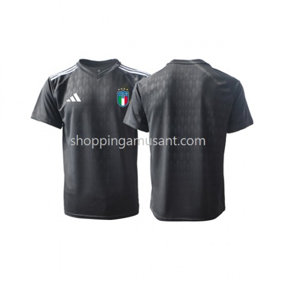 Maillot de Foot Italie Gardien Homme Extérieur 2023 Manche Courte