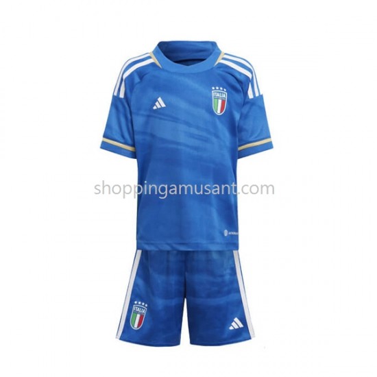 Maillot de Foot Italie Enfant Domicile 2023 Manche Courte