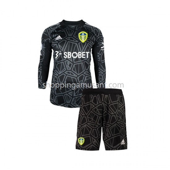 Maillot de Foot Leeds United Gardien Enfant Domicile 2022-2023 Manche Longue