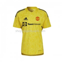 Maillot de Foot Manchester United Gardien Homme Extérieur 2022-2023 Manche Courte