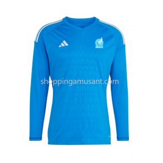 Maillot de Foot Mexique Gardien Homme Extérieur 2022 Manche Longue