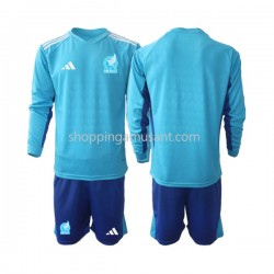 Maillot de Foot Mexique Gardien Enfant Extérieur 2022 Manche Longue