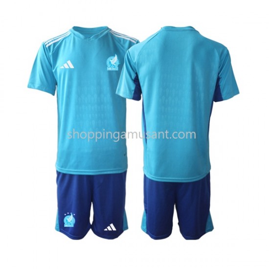 Maillot de Foot Mexique Gardien Enfant Extérieur 2022 Manche Courte