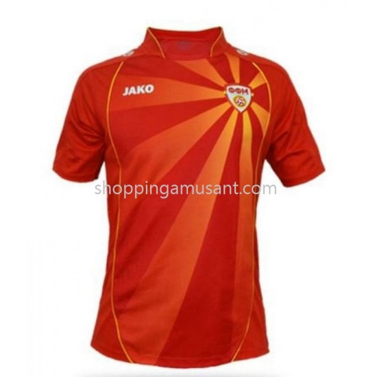 Maillot de Foot North Macedonia Homme Domicile 2022 Manche Courte