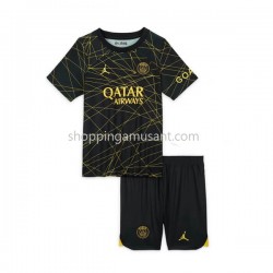 Maillot de Foot Paris Saint-Germain Enfant 4ème 2022-2023 Manche Courte