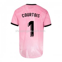 Maillot de Foot Real Madrid Thibaut Courtois 1 Gardien Homme 4ème 2021-2022 Manche Courte
