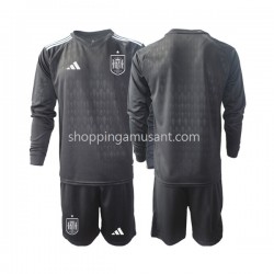 Maillot de Foot Espagne Gardien Enfant Domicile 2022 Manche Longue