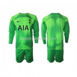 Maillot de Foot Tottenham Hotspur Gardien Enfant Extérieur 2022-2023 Manche Longue