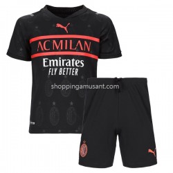 Maillot de Foot AC Milan Enfant Neutre 2021-2022 Manche Courte