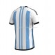 Maillot de Foot Argentine Domicile Coupe du Monde 2022 Manche Courte