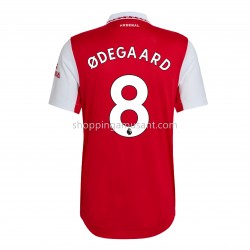Maillot de Foot Arsenal Odegaard 8 Domicile 2022-2023 Manche Courte