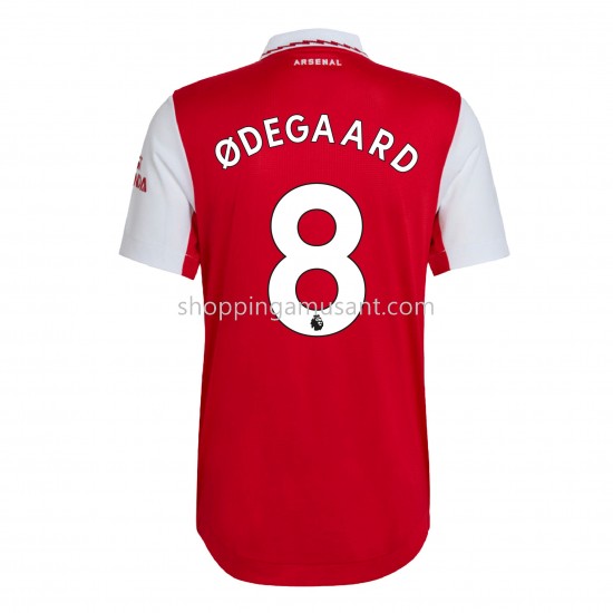 Maillot de Foot Arsenal Odegaard 8 Domicile 2022-2023 Manche Courte