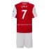 Maillot de Foot Arsenal Saka 7 Enfant Domicile 2022-2023 Manche Courte
