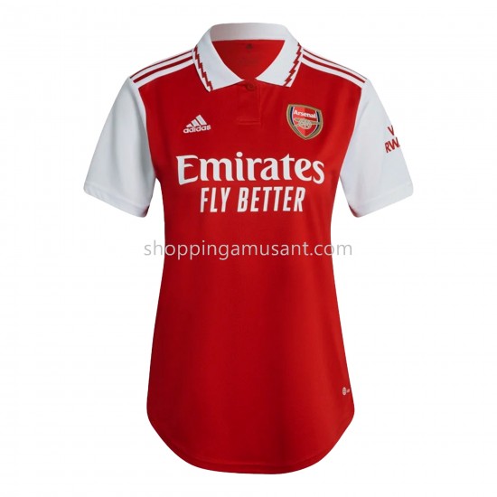 Maillot de Foot Arsenal Féminine Domicile 2022-2023 Manche Courte