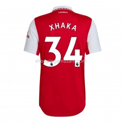 Maillot de Foot Arsenal Xhaka 34 Domicile 2022-2023 Manche Courte