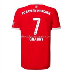 Maillot de Foot Bayern Munich Gnabry 7 Domicile 2022-2023 Manche Courte