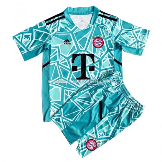 Maillot de Foot Bayern Munich Gardien Enfant Domicile 2022-2023 Manche Courte