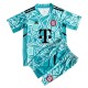 Maillot de Foot Bayern Munich Gardien Enfant Domicile 2022-2023 Manche Courte