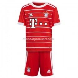 Maillot de Foot Bayern Munich Enfant Domicile 2022-2023 Manche Courte