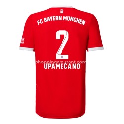 Maillot de Foot Bayern Munich Upamecano 2 Domicile 2022-2023 Manche Courte