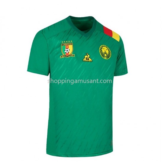 Maillot de Foot Cameroun Hjemmebane Domicile Coupe du Monde 2022 Manche Courte