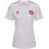 Maillot de Foot Danemark Féminine Extérieur 2022 Manche Courte
