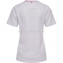 Maillot de Foot Danemark Féminine Extérieur 2022 Manche Courte