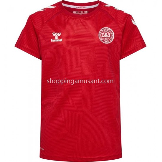 Maillot de Foot Danemark Féminine Domicile 2022 Manche Courte