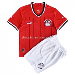 Maillot de Foot Égypte Enfant Domicile 2022 Manche Courte