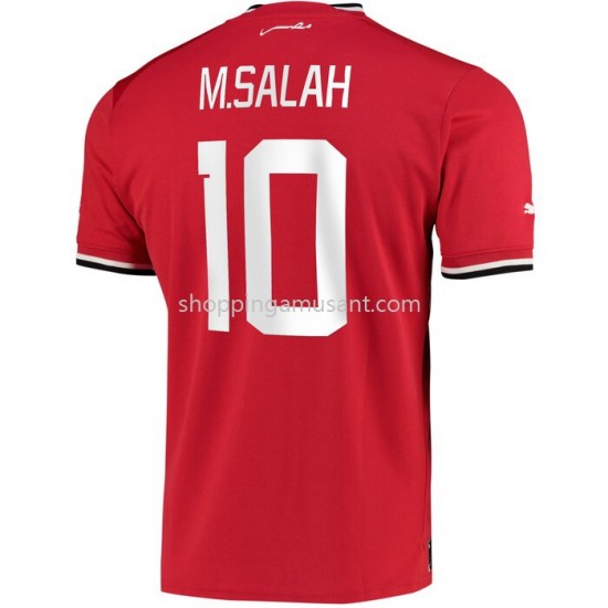 Maillot de Foot Égypte M.Salah 10 Domicile 2022 Manche Courte