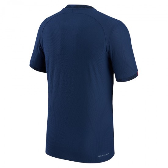 Maillot de Foot Frankrig Domicile Coupe du Monde 2022 Manche Courte