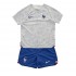 Maillot de Foot Frankrig Enfant Extérieur Coupe du Monde 2022 Manche Courte