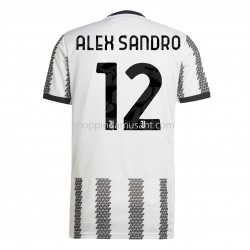 Maillot de Foot Juventus Alex Sandro 12 Domicile 2022-2023 Manche Courte