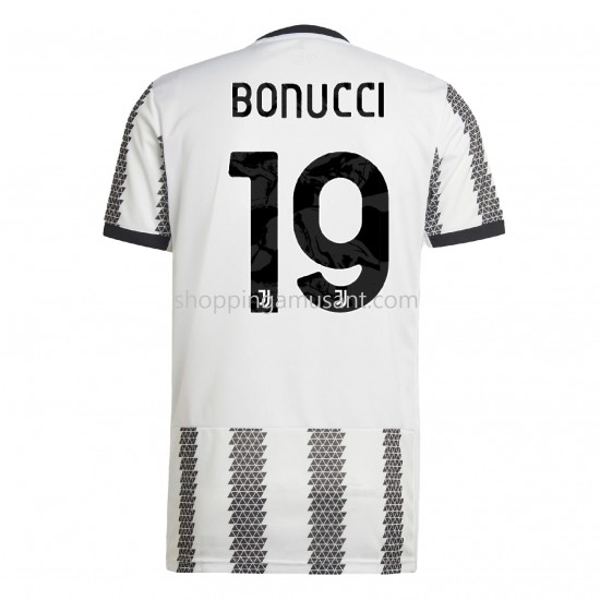 Maillot de Foot Juventus Bonucci 19 Domicile 2022-2023 Manche Courte
