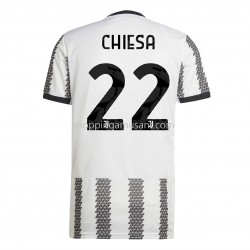 Maillot de Foot Juventus Chiesa 22 Domicile 2022-2023 Manche Courte