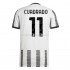 Maillot de Foot Juventus Cuadrado 11 Domicile 2022-2023 Manche Courte