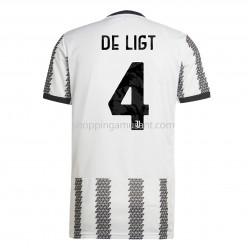 Maillot de Foot Juventus De Ligt 4 Domicile 2022-2023 Manche Courte