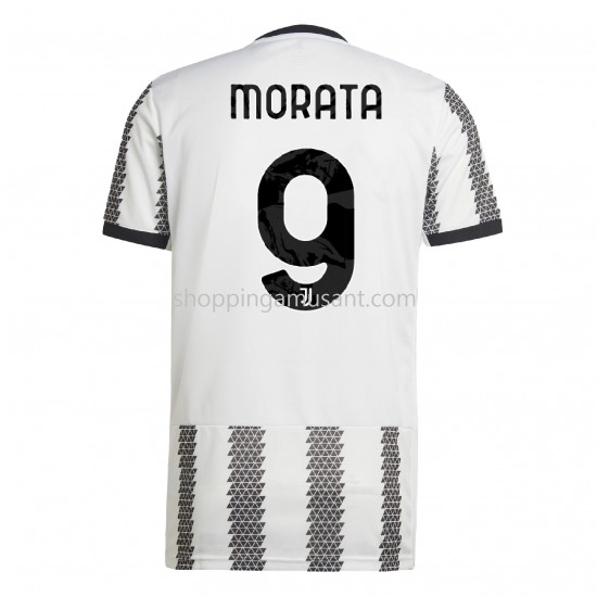 Maillot de Foot Juventus Morata 9 Domicile 2022-2023 Manche Courte