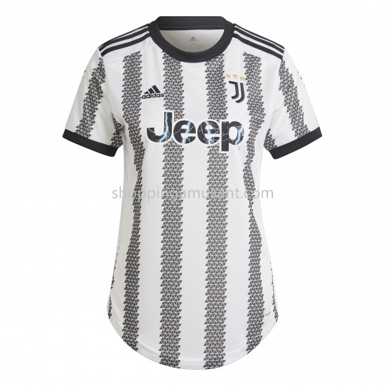 Maillot de Foot Juventus Féminine Domicile 2022-2023 Manche Courte