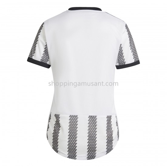 Maillot de Foot Juventus Féminine Domicile 2022-2023 Manche Courte