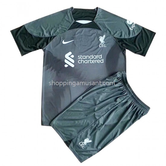 Maillot de Foot Liverpool Enfant Extérieur 2022-2023 Manche Courte